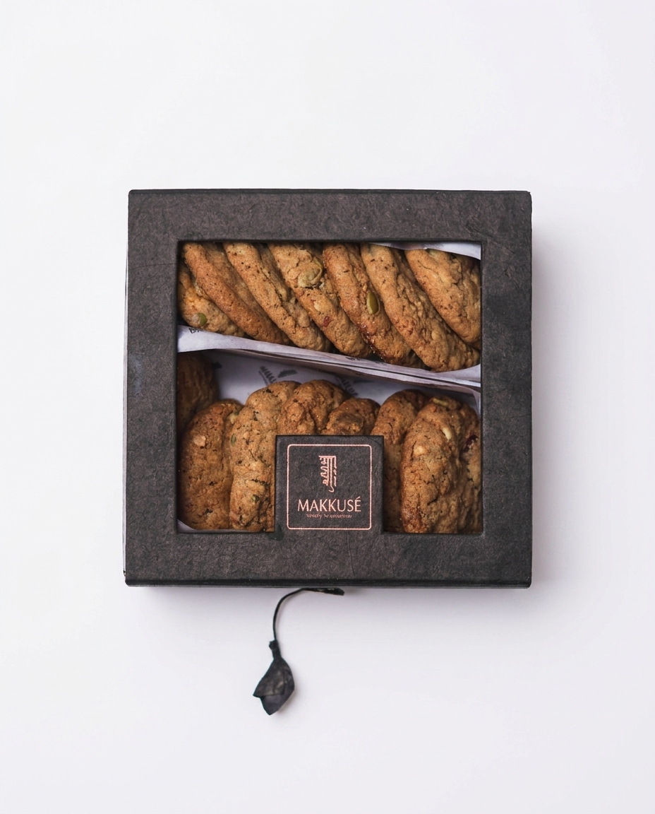 Makkusé 14 Pack Small Cookie Box (Oats)