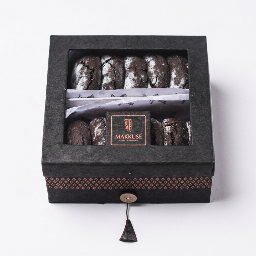 Makkusé Chocolate 14 Pack Cookie Box