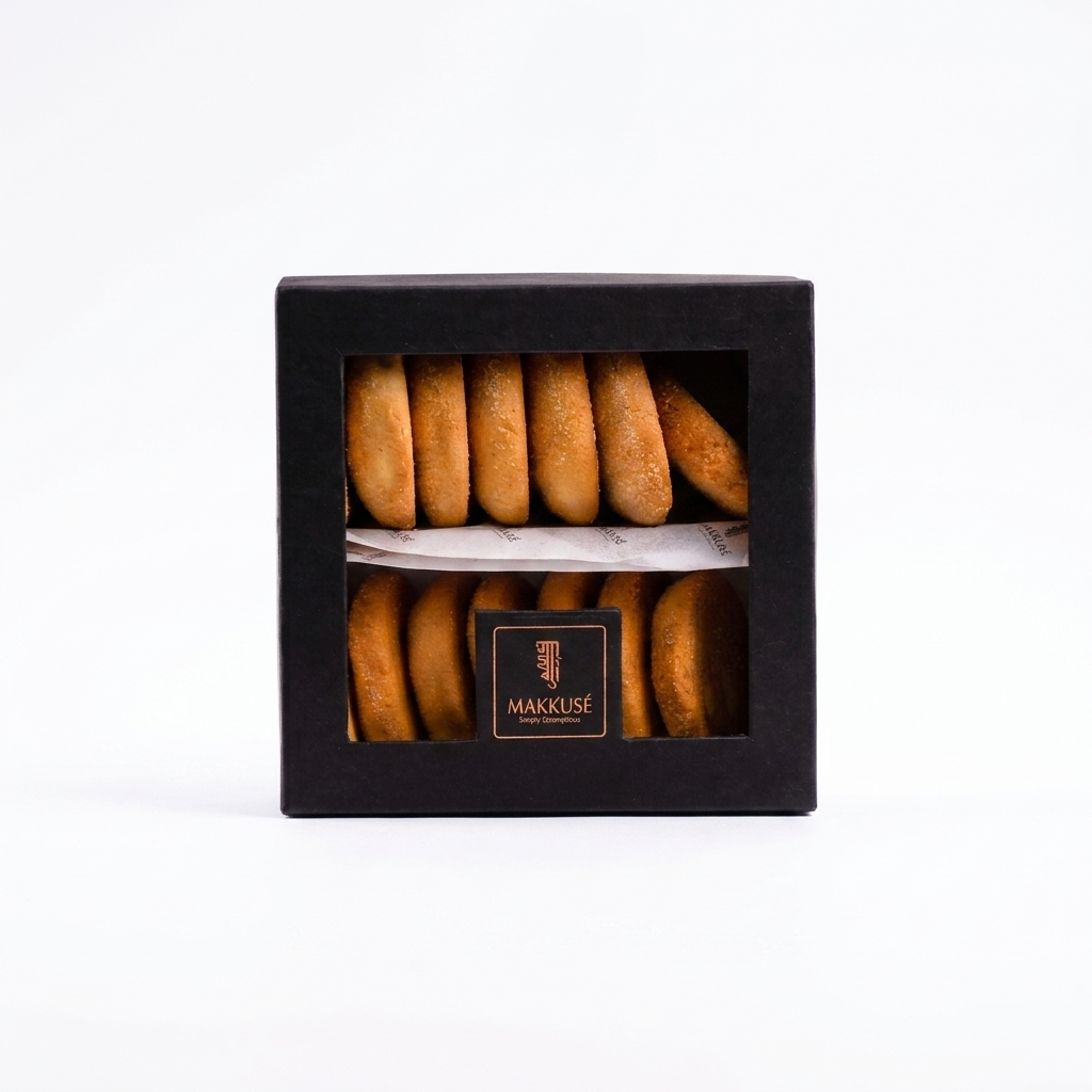 Makkusé Semolina 14 Pack Cookie Box