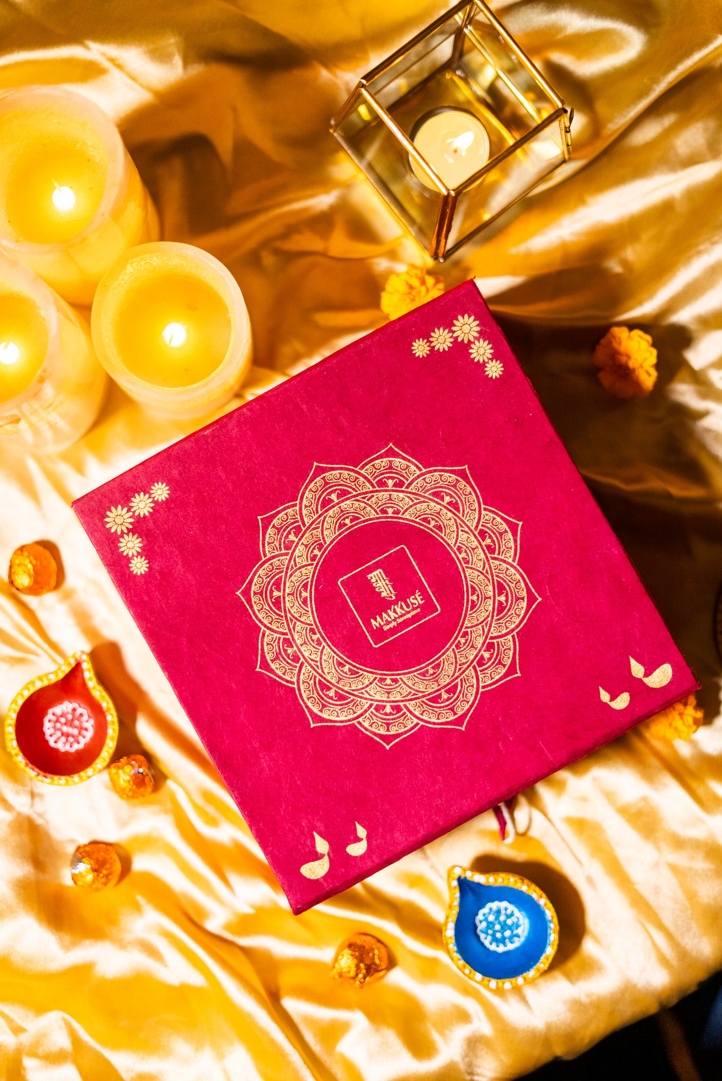 Small Tihar Pink Gift Box