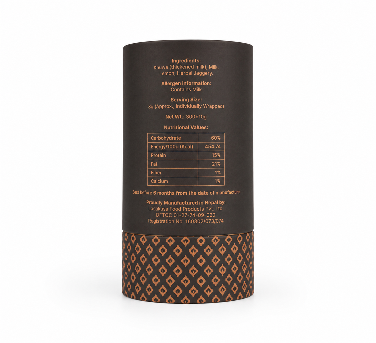 Makkusé Handcrafted Pustakari Box - 300g