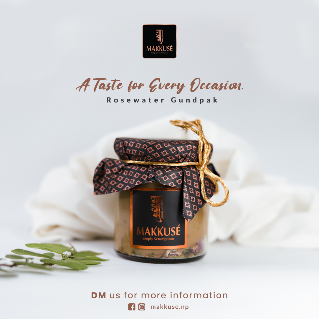 Makkusé Rosewater Gundpak - 200gm