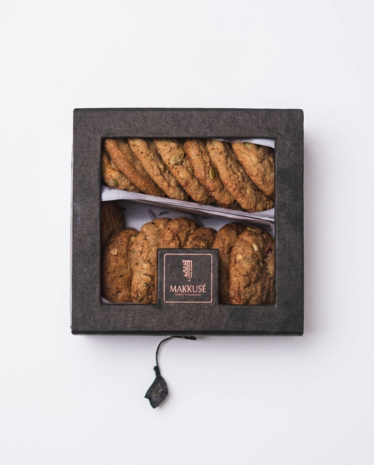 Makkusé 14 Pack Small Cookie Box (Oats)