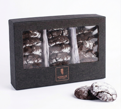 Makkusé Chocolate 21 Pack Small Cookie Box