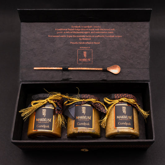Makkusé Three Jar Combo Gundpak - each 200gm