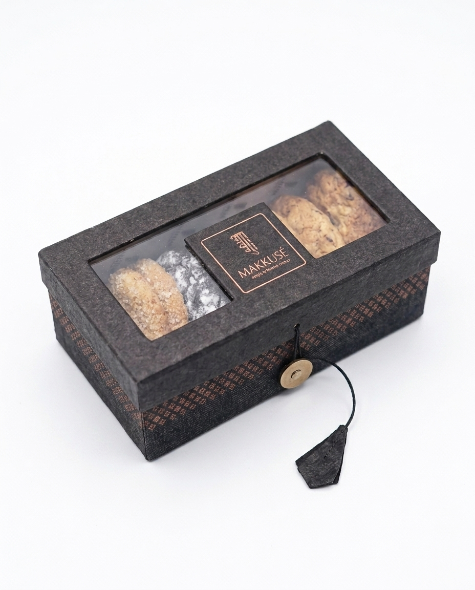 Makkusé 7 Pack Small Cookies Box (Mix)