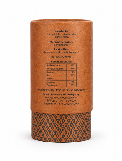 Makkusé Handcrafted soft chewy Pustakari Box - 300g