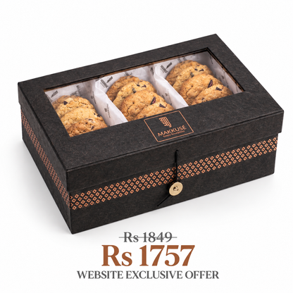 Makkusé 21 Pack Small Cookie Box (Oats)