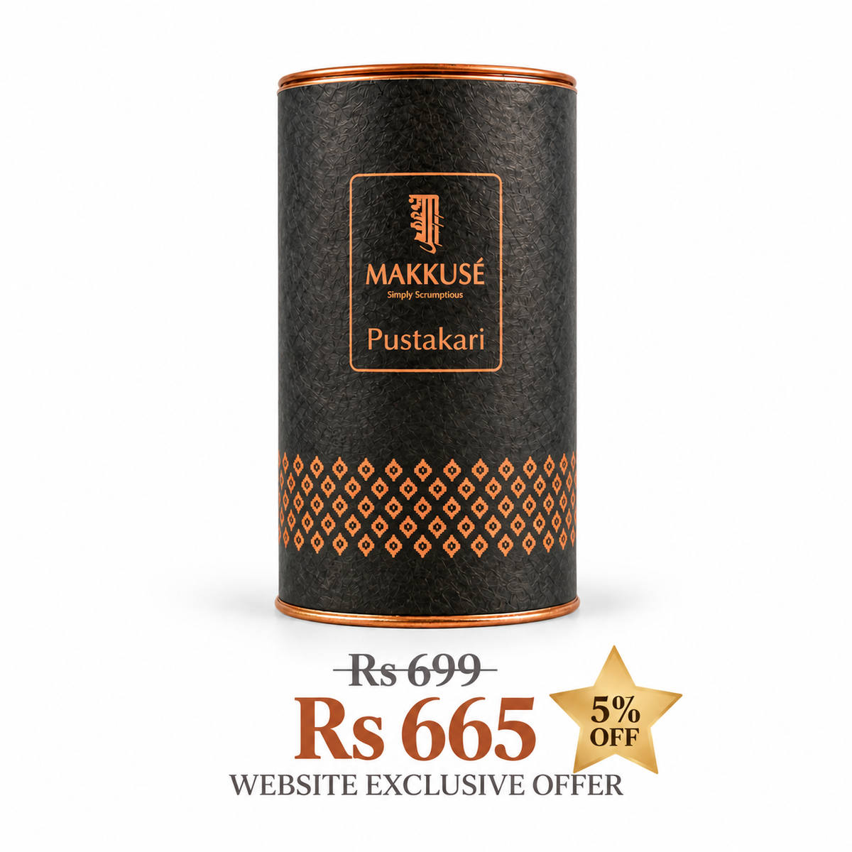 Makkusé Regular Pustakari Box - 290gm