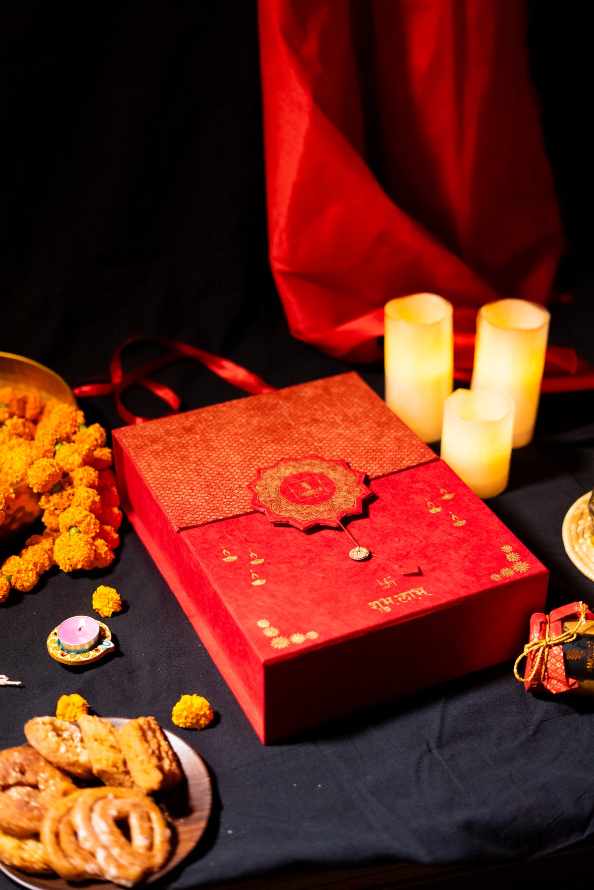 Ultimate Tihar Gift Box ( Red )