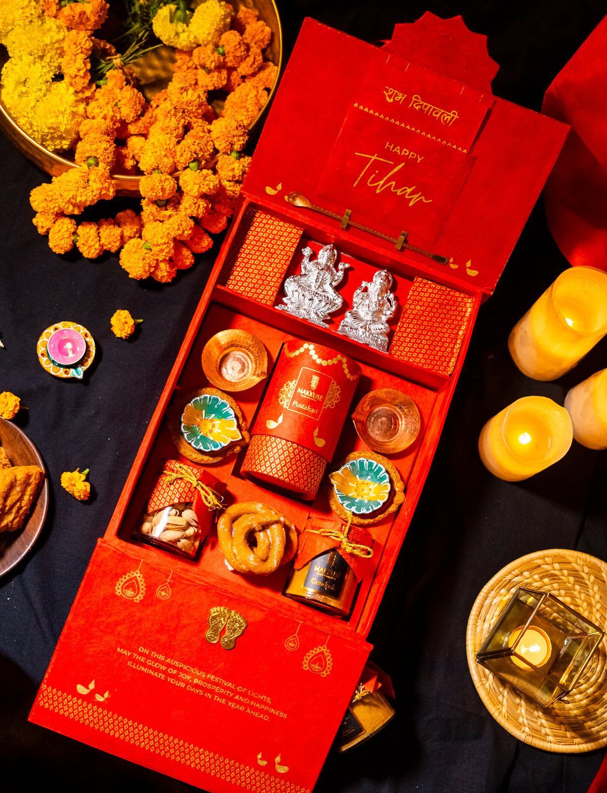 Ultimate Tihar Gift Box ( Red )