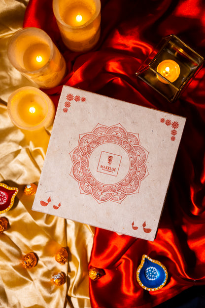 Small Tihar White Gift Box