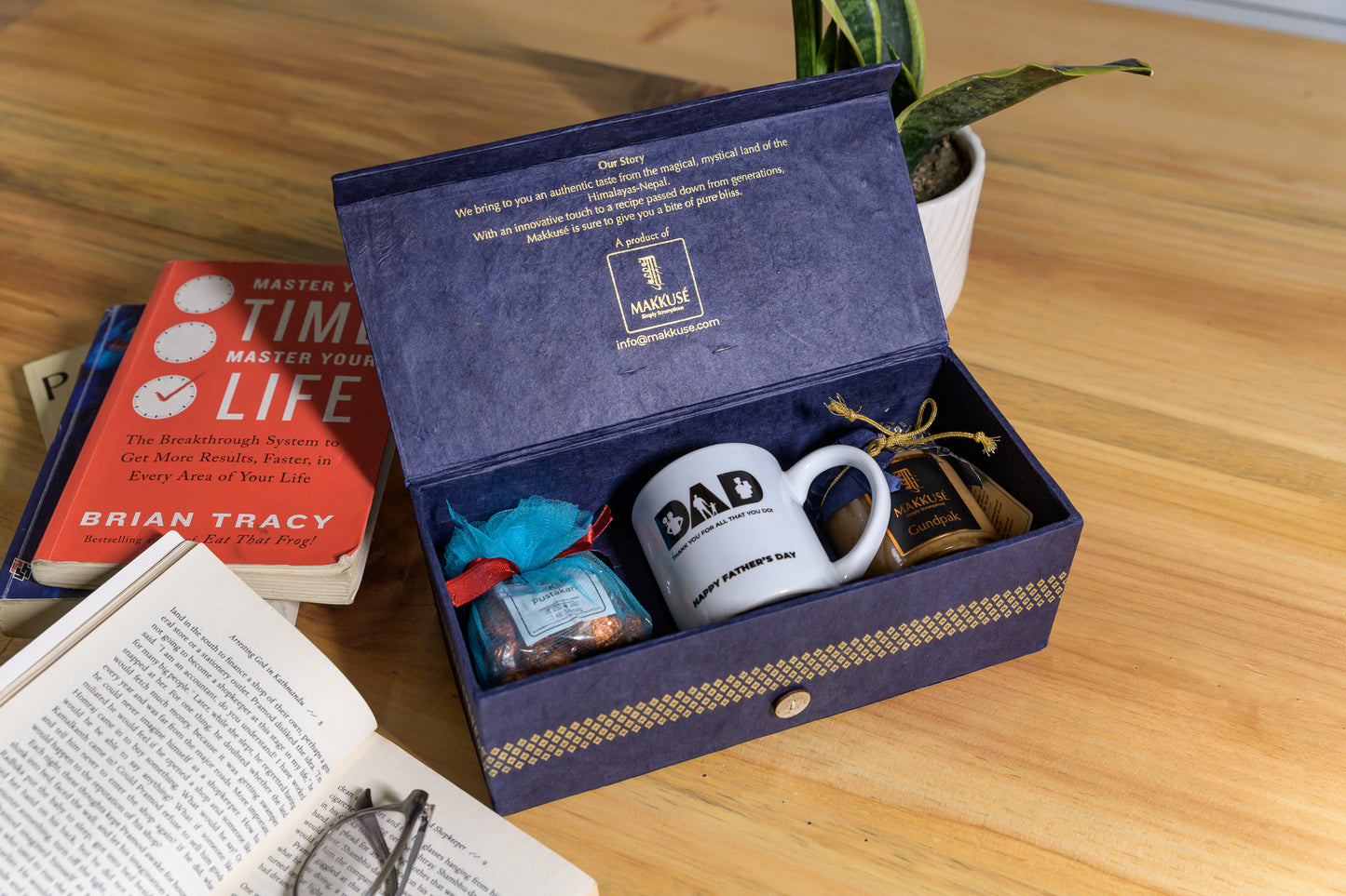 Makkusé Mini Father’s Day Gift Box - with Mug (No Added Sugar)