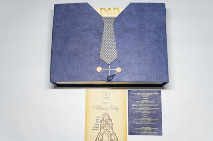 Makkusé Ultimate Father’s Day Gift Box - with Dhaka Tie (Regular)