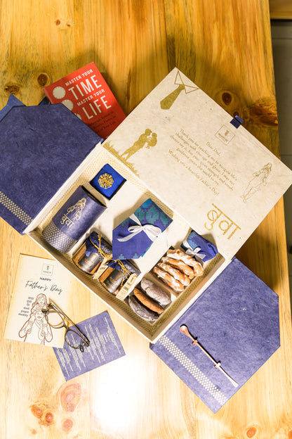Makkusé Ultimate Father’s Day Gift Box - with Dhaka Tie (No added Sugar)