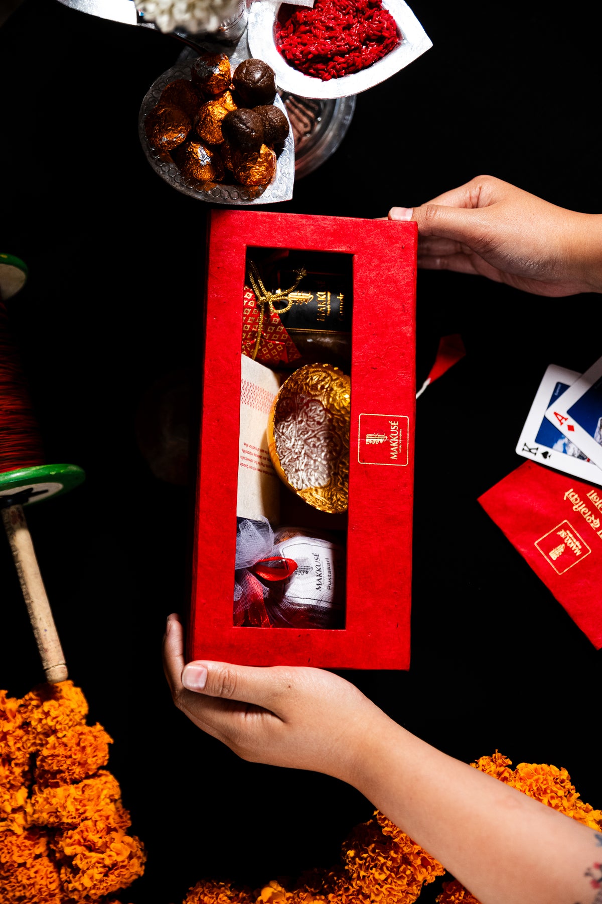 Mini Dashain Gift Box (with Tikadani)