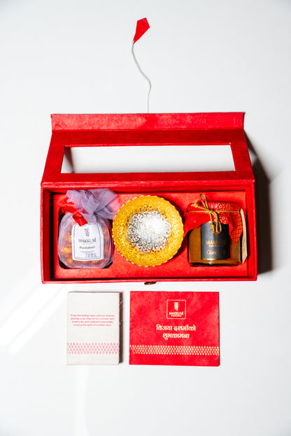 Mini Dashain Gift Box (with Tikadani)