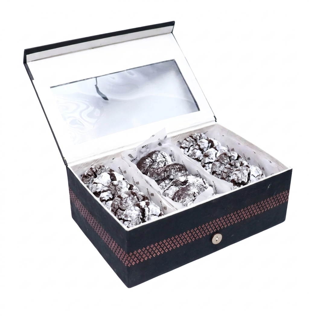 Makkusé Chocolate 21 Pack Small Cookie Box