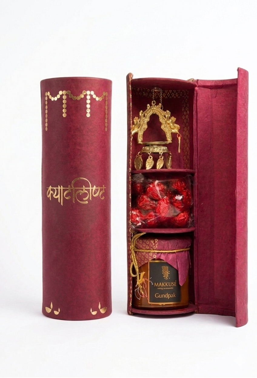 Customized Cylindrical Gift Box