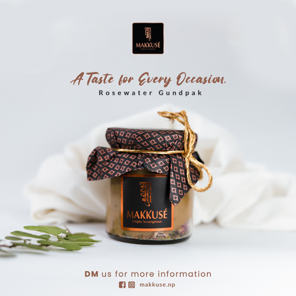 Makkusé Rosewater Gundpak - 200gm