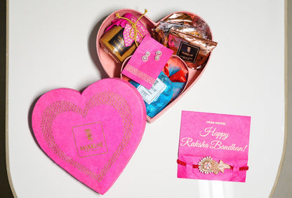 Makkusé Small Rakhi Gift Box For sister (No Added Sugar)