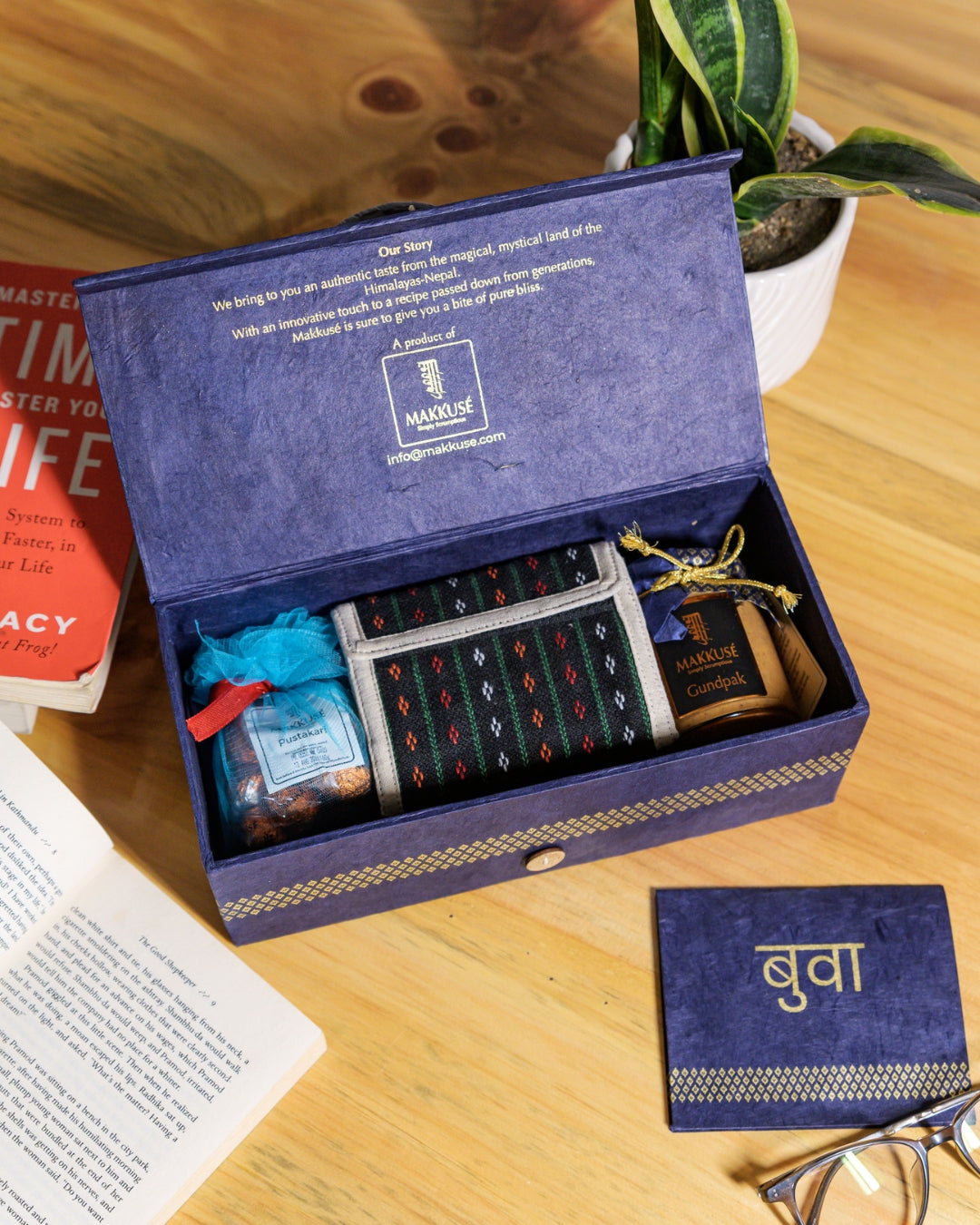 Makkusé Mini Father’s Day Gift Box - with Wallet (No Added Sugar)