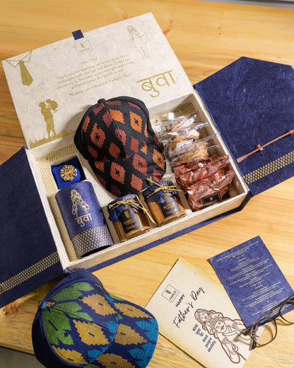 Makkusé Ultimate Father’s Day Gift Box - with Dhaka Cap (Regular)