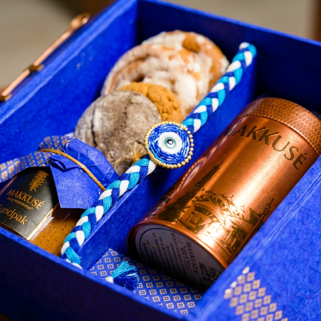 Makkusé Small Rakhi Gift Box For Brother (Regular)