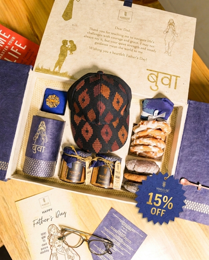 Makkusé Ultimate Father’s Day Gift Box - with Dhaka Cap (Regular)