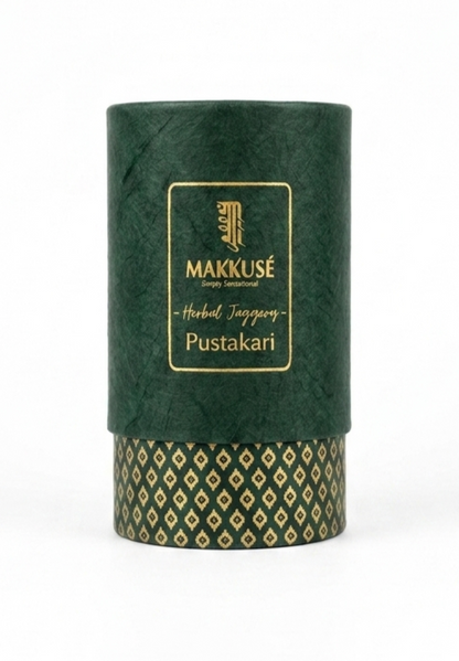 Makkusé Handcrafted Herbal Jaggery Pustakari Box - 300g